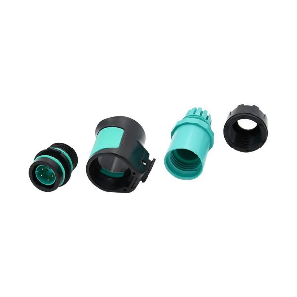 K16 cabo de Pin Waterproof Circular Connector 6.5mm do homem 5