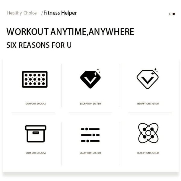 98CM 6.79kg Fitness Aerobic Stepper Risers Only Cardio Step Board 150MM