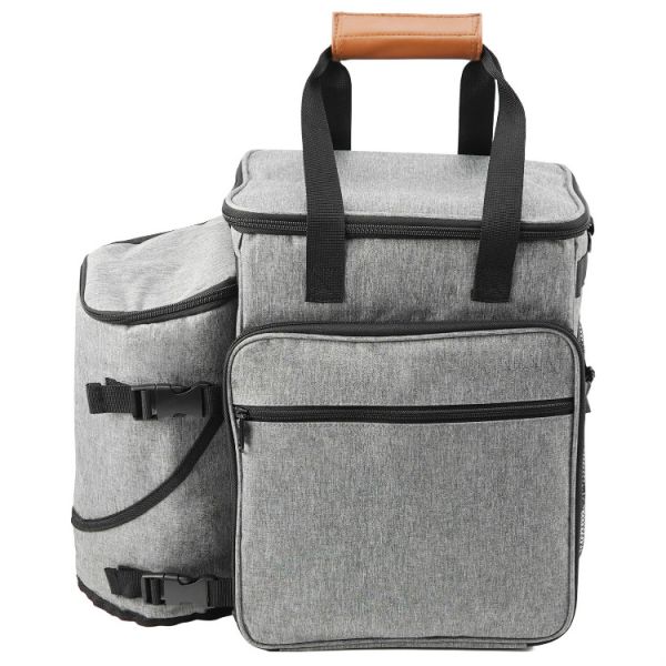 54cm 24cm Portable Dog Food Carrier Tote Adjustable Strap