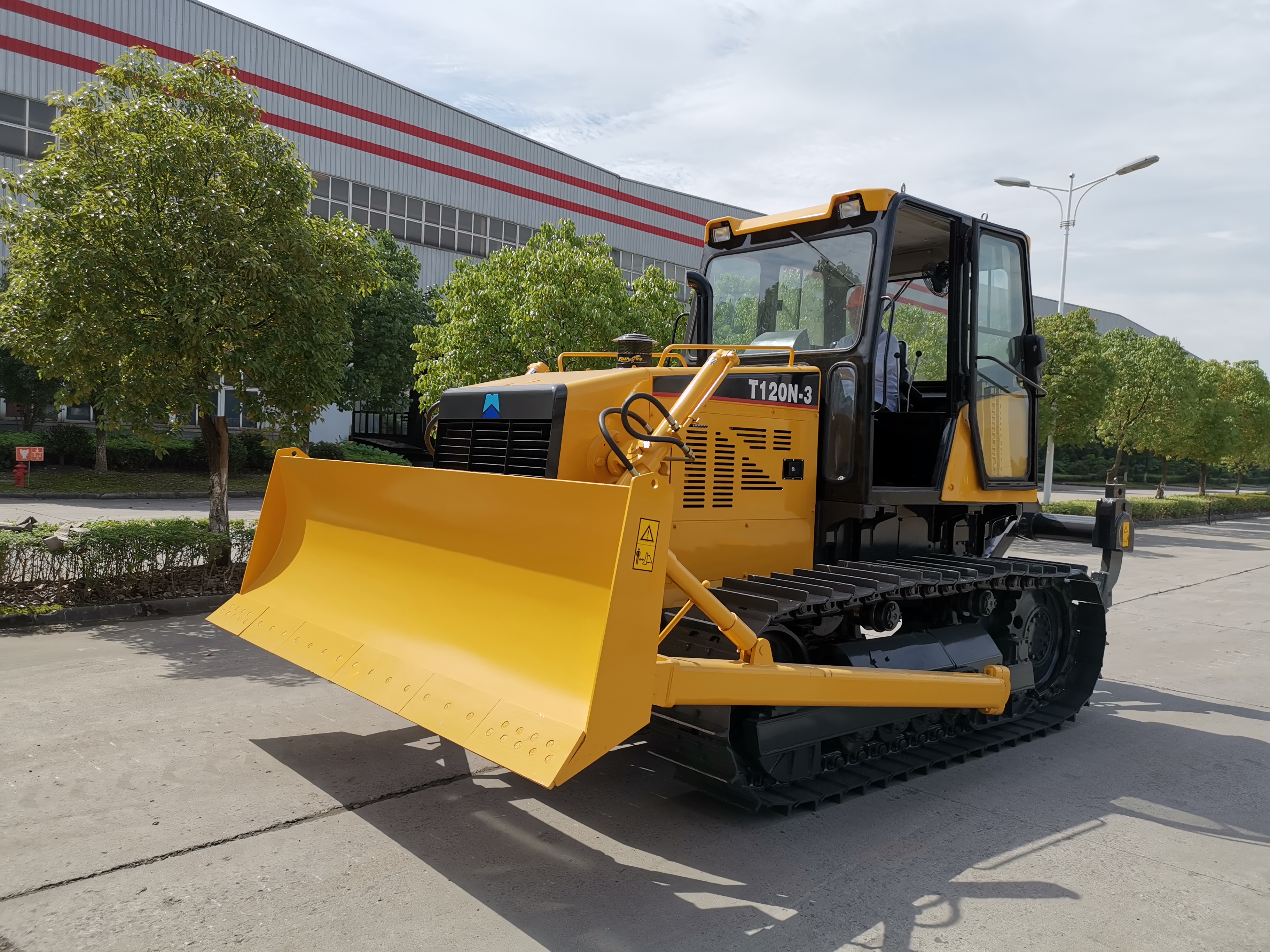 Машины для бульдозеров Changlin GT120 Crawler Easy Operation с эргономичным дизайном кабины