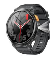 K66 Outdoor Sport Smart Watch Grand écran Grande batterie IP68 lampe de poche étanche