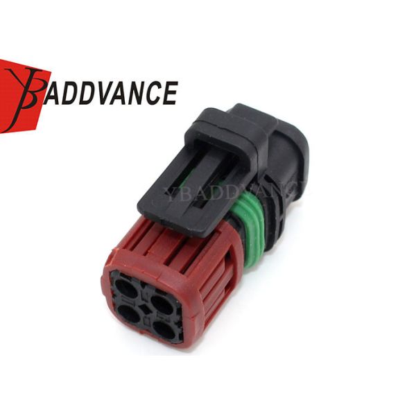 TE Connectivity Automotive Connectors 1.5 Mm System 4 Pin Socket Connector 1337352-1