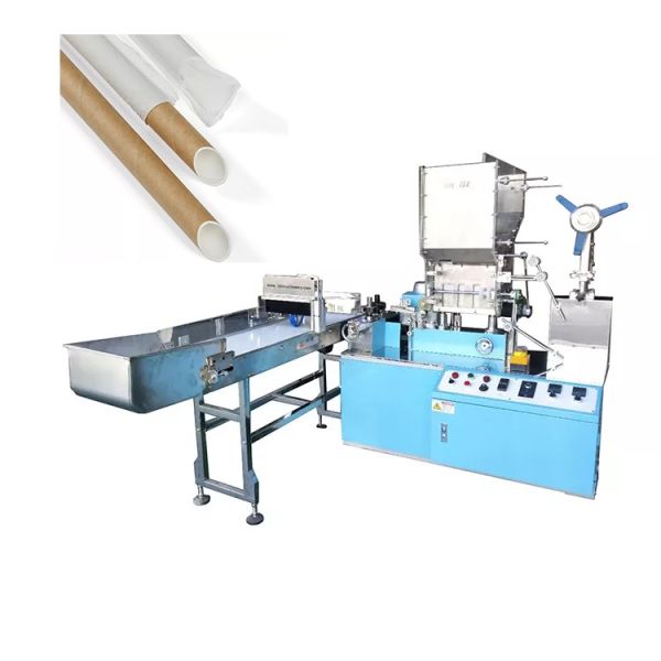 High Speed Straw Packing Machine Single Paper Packing Straw Machine