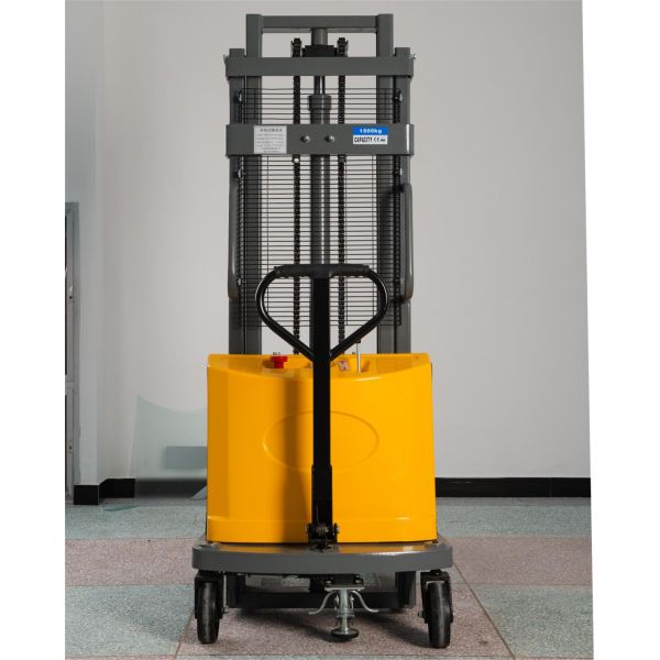3000mm 3 meters 2000kg 2 tons Semi-Electric Stacker CE certificate Electric Pallet Lift Stacker