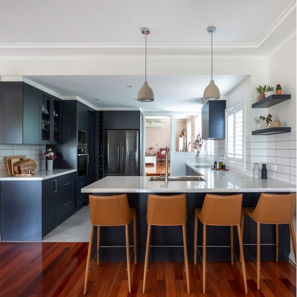 Complete Matte Black Color PVC Kitchen Modern Cupboards For Kitchen Furniture Kitchen Cabinet