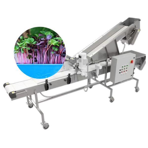 Upgrade Your Harvesting Process with 1200mm Aquaponics Microgreens Harvester 170 KG