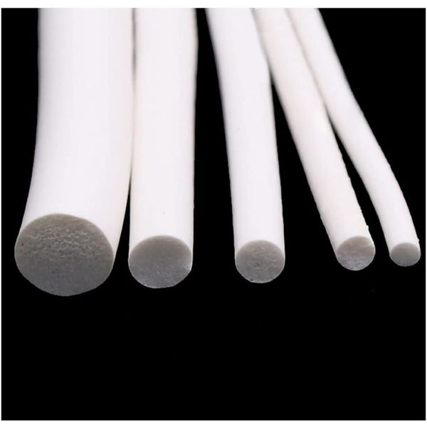 Silicone Rubber Solid Waterproof Anti Slip Round Strip Temperature Range -60- 260C