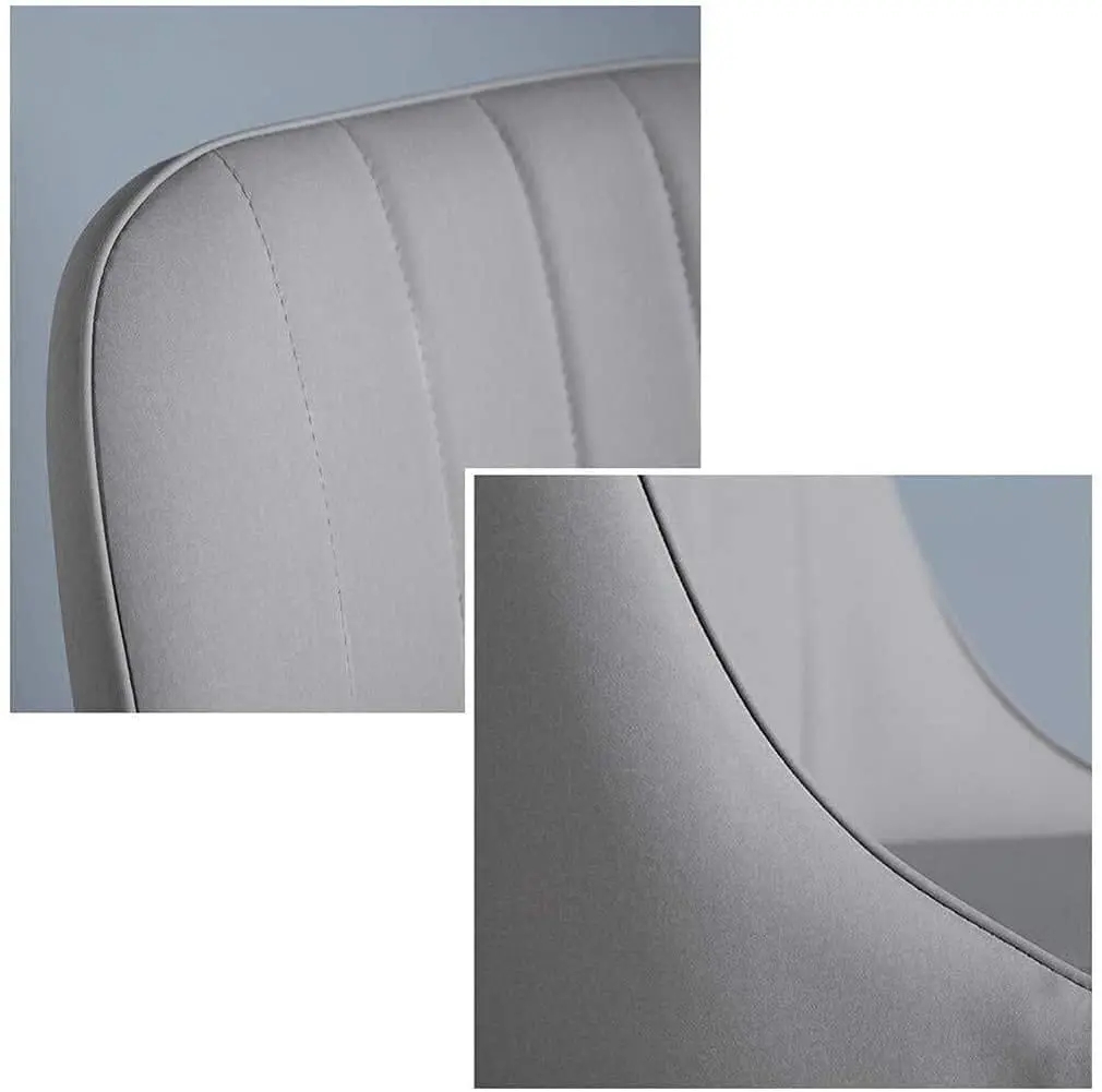 Estilo italiano colorido sillas de Parsons tapizadas de cuero de PU para el restaurante en casa