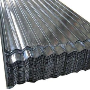 Cero Spangle Mínimo Projetado 30 Gauge Corrugado Acero Galvanizado Metal Chaves