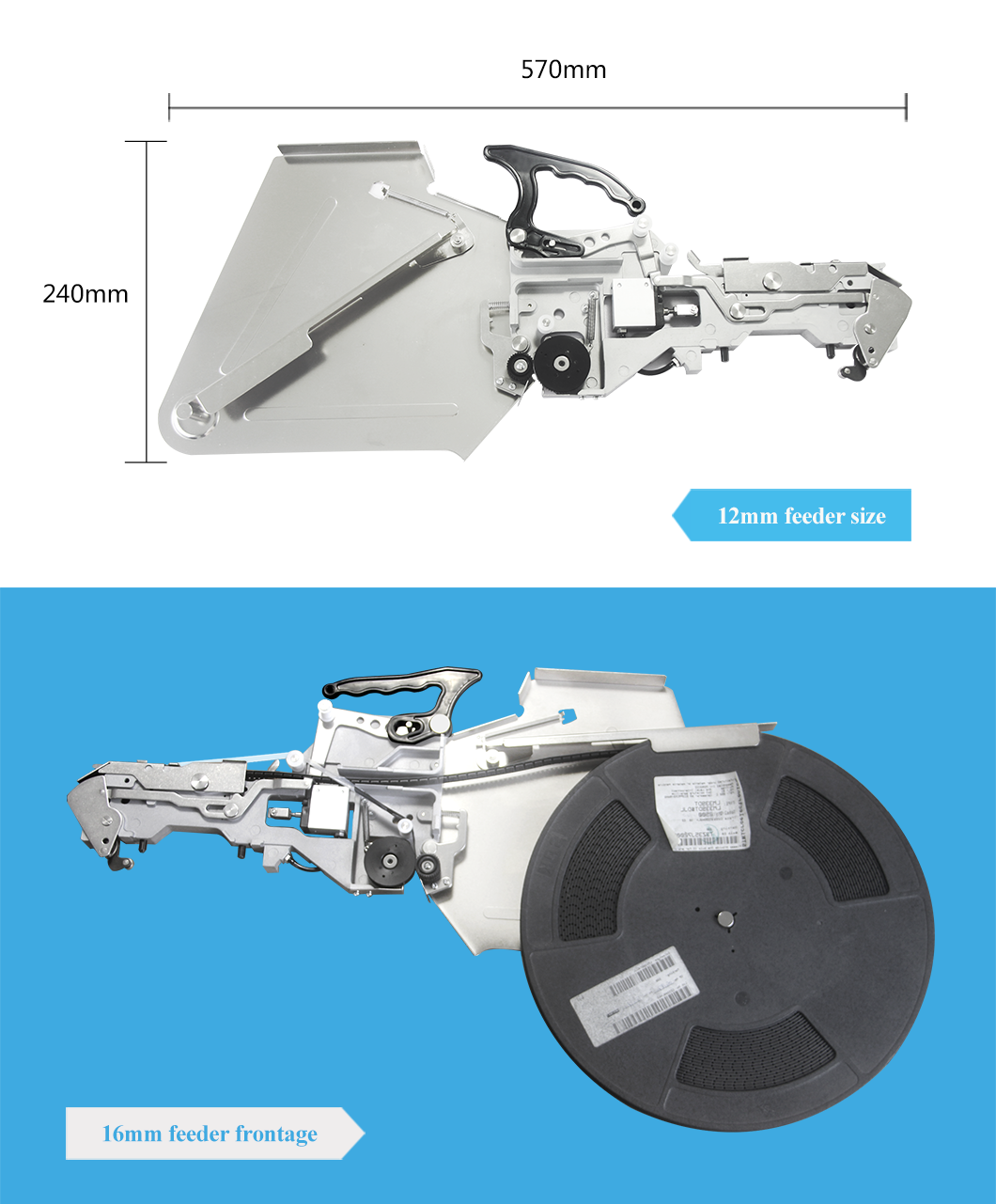 фидер 12mm Yamaha пневматический SMT для машины CHMT530P4/560P4/761 Smt Pnp