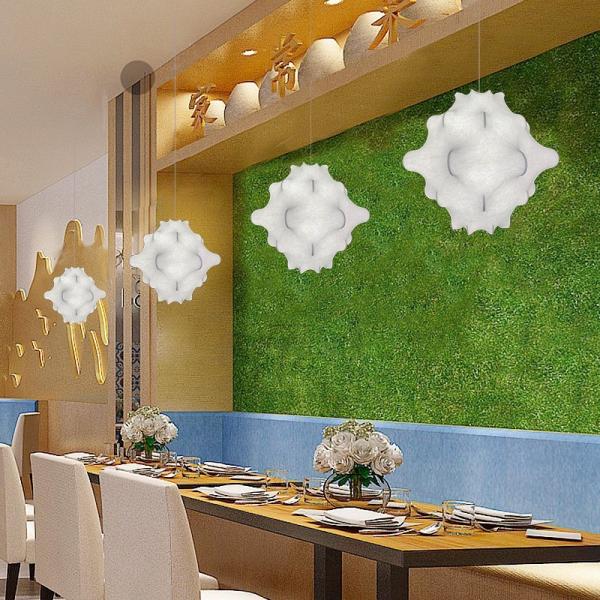 Lámpara de techo Wabi Sabi para sala de estar y restaurante, minimalista moderna, lámpara colgante de diseño para bar