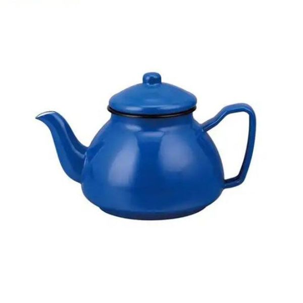 Custom Color Enamel Kettle Small Size Tea Pots 0.8mm Thickness With Handle