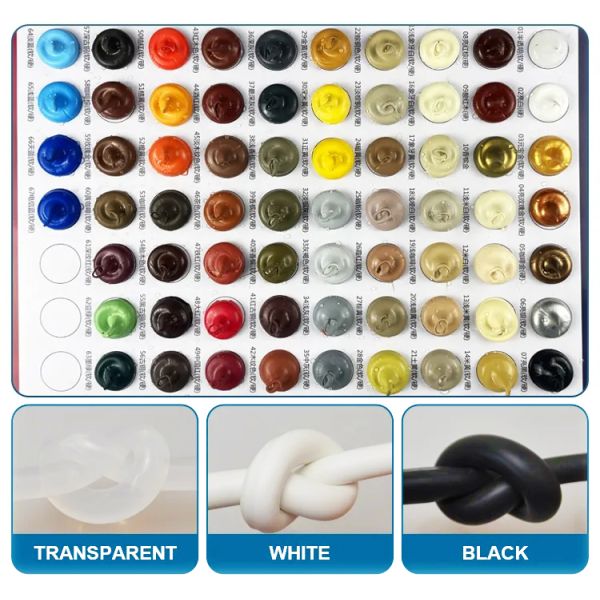 Waterproof Acetic Curing Adhesive Sealant White For Glass Bonding Sealing