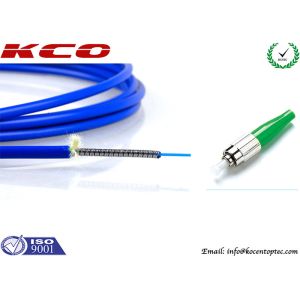 SM FC to FC Armored Fiber Optic Patch Cord Simplex 12 Cores For FTTH LAN