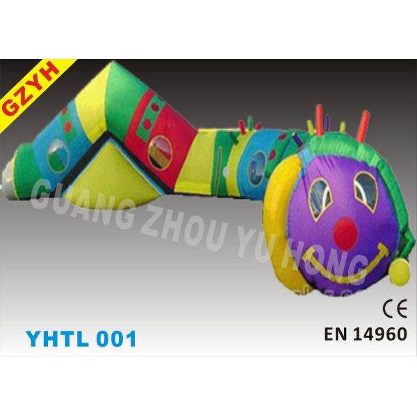 Double / Quadruple Stitche PVC Inflatable Sports Tunnel YHTL-001 with EN 14960 Certifiates