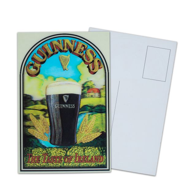 Голубой медведь на Аляске Лентикулярная карта Сувенирная карта Подарочная карта для туристов 3D открытки