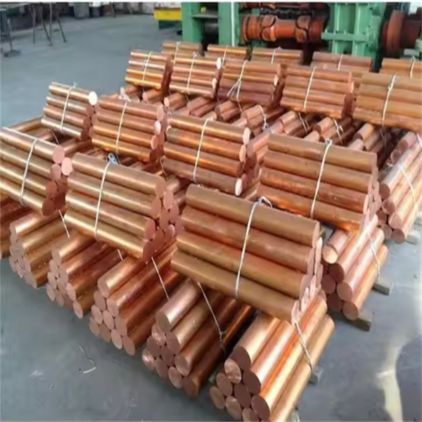 EN 12163 Copper Round Rod Stock Anti Corrosion For Industrial Machinery