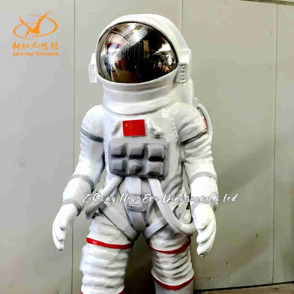 Personnage animatronique d'astronaute pour le musée des sciences et de la technologie