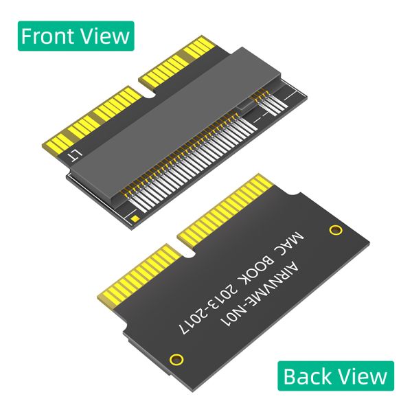 High Speed M.2 NVME SSD Adapter for MacBook Air Pro Retina with 12 Months Warranty