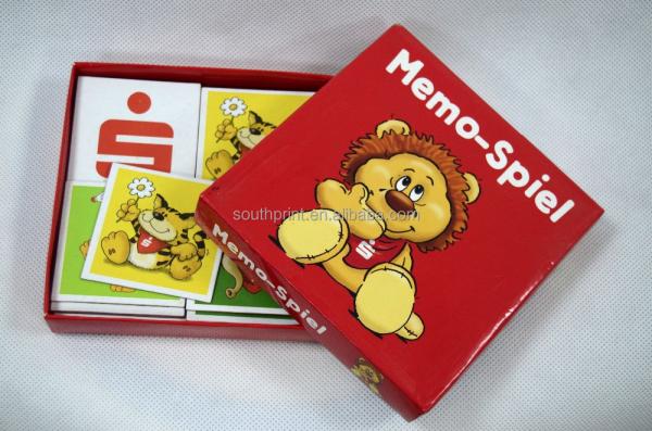 Cartoon Educational Custom Card Printing Kids Paper Card Printing