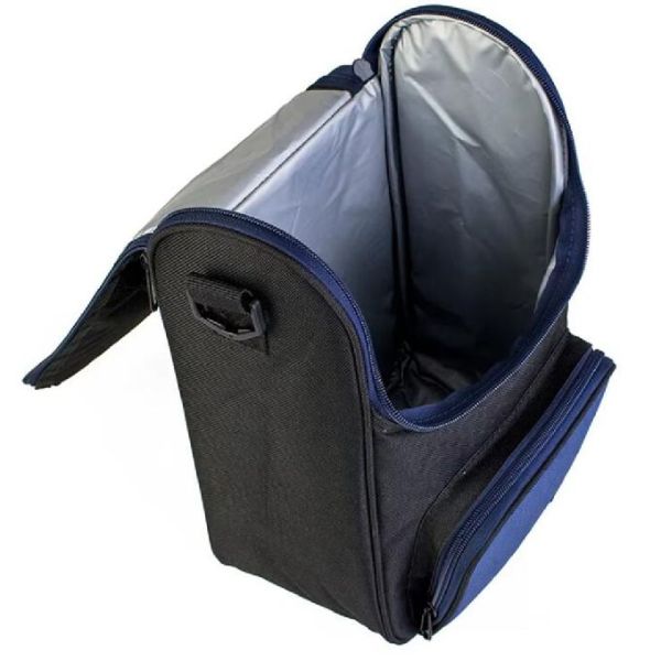 Thermal Food Cooler Insulated Polyester Crossbody Lunch Bag