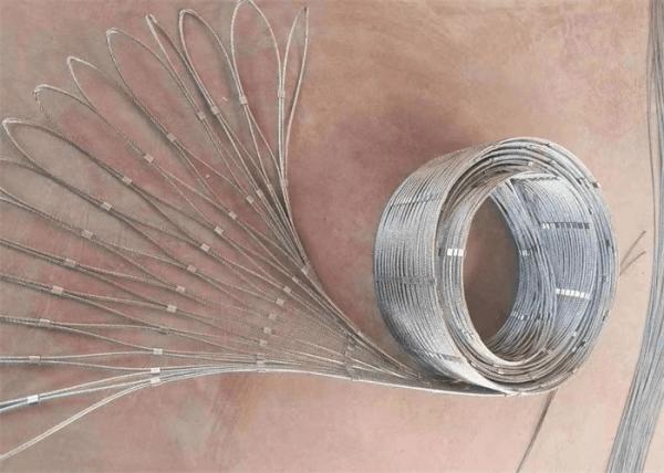 304 316 Stainless Steel Cable Mesh , Custom Zoo Decorative Wire Mesh Fence
