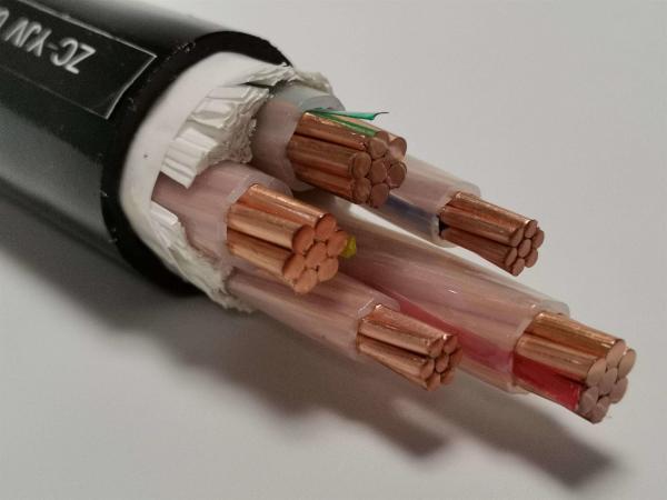 Comprimento personalizado 0,6/1KV NYY Condutor de cobre XLPE PVC Sheath cabo de alimentação elétrica