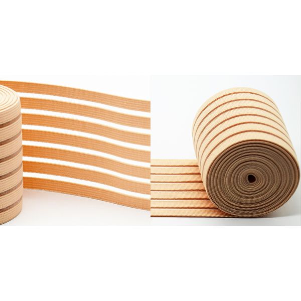 80mm Fish Silk Ribbon Elastic Waistband Webbing Breathable Elastic Band High Tenacity