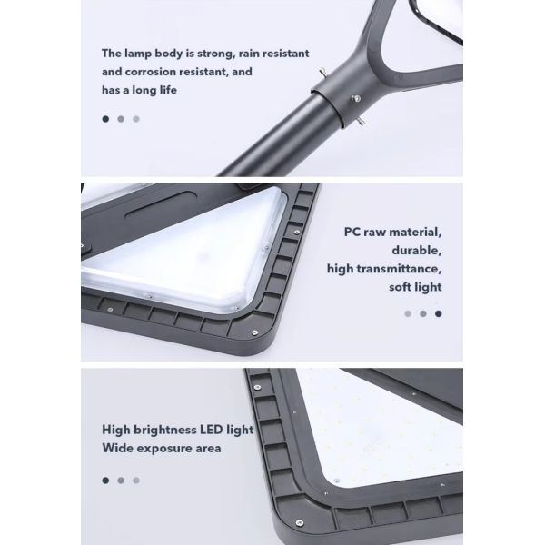 Solar LED Garden Lights with Adjustable Brightness LED Decorative Lighting for Backyard/Deck