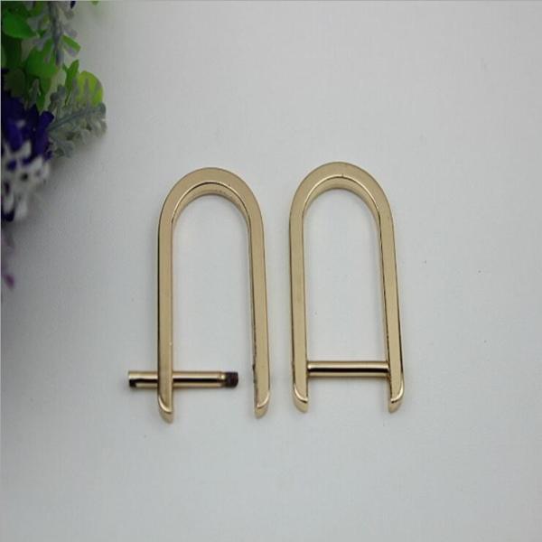 Factory direct selling bag accessories zinc alloy hardware d ring buckle 23mm