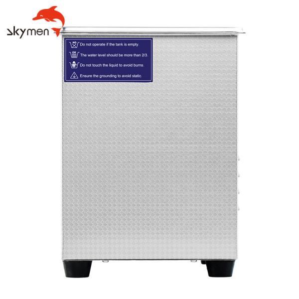 líquido de limpeza ultrassônico 80W do equipamento dental de 220v 2L com cesta