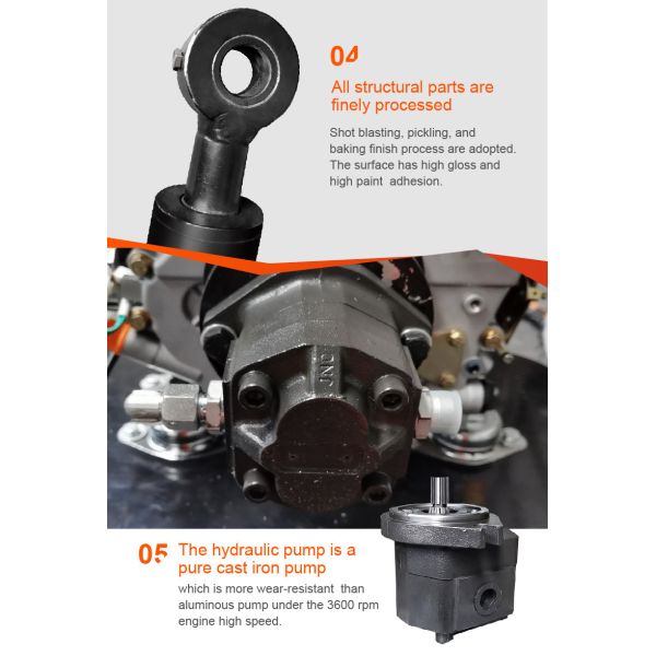 HT08 800kg Mini Excavator with 12HP Engine and 0.025m³ Bucket