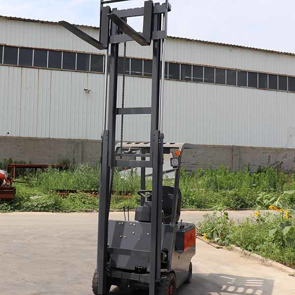 CPD10 Electric Lift Truck Double Front Wheels 1000kg Lead Acid Battery Forklift