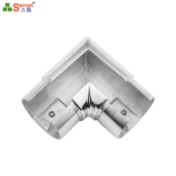 Encaixe de cotovelo de aço inoxidável das balaustradas 304 para o tubo 42.4mm/50.8mm