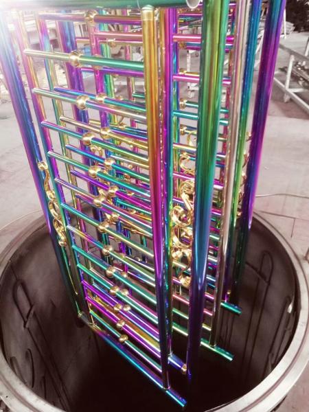 Máquina de revestimento de anéis de nitreto de titânio Pvd / jóias Máquina de revestimento a vácuo de anéis de ouro Pvd