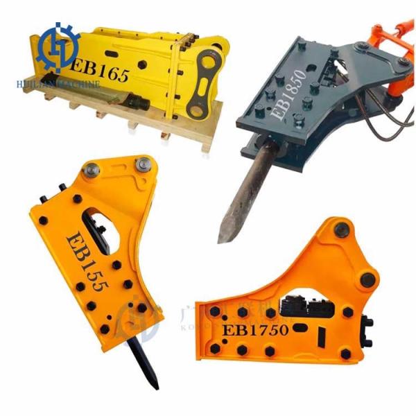 EB175 EB185 Excavadora Durável Hydraulic Rock Hammer Breaker de concreto Hydraulic Stone Hammer