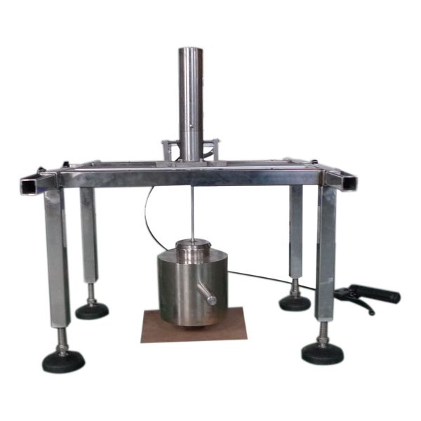 100mm Drop Test Device With Hardness 40I - 50I RHD Galvanized Steel Hammer