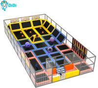 Jardín de juegos para niños para niños Jugar suave Parque de trampolines para entretenimiento Alta seguridad