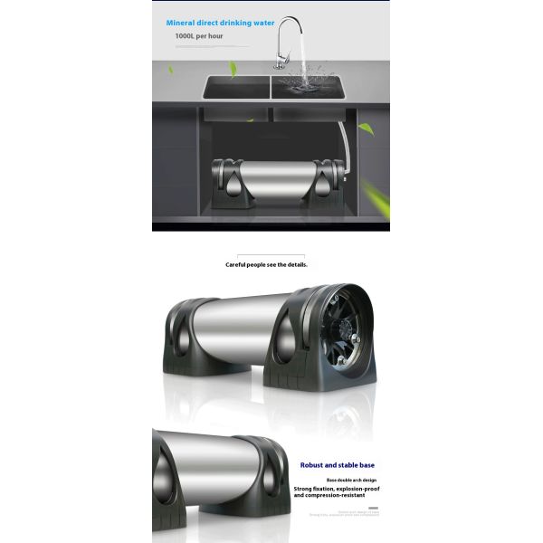Stainless Steel Ultrafiltration Water Purifier 1500-8000L for Household Whole House