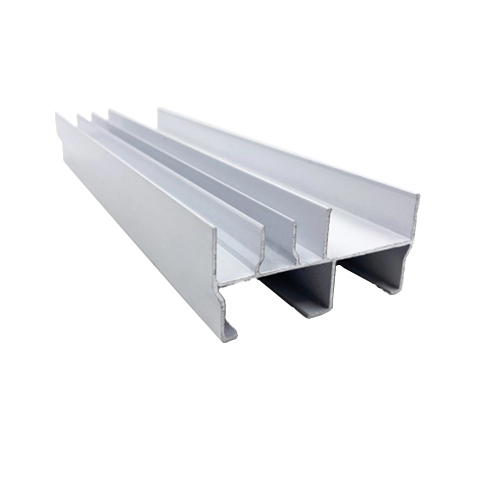 Dominica White Powder Coating Aluminium Window Profiles customized Length