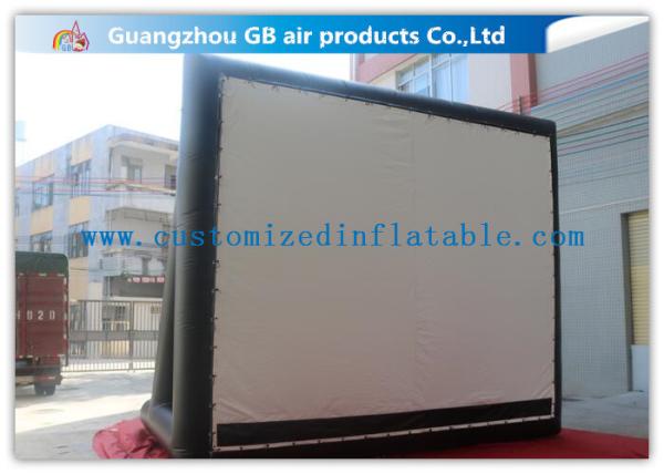 Enjoy Outdoor Large Inflatable Movie Screen Film Screen For Party / Wedding