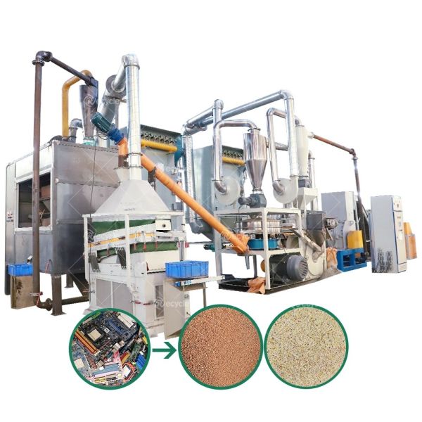 Hot Sale E Waste Shredder Recycling Machine Electronic Waste Recycling Machine