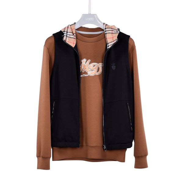 Юнисексный хлопковый халат с капюшоном