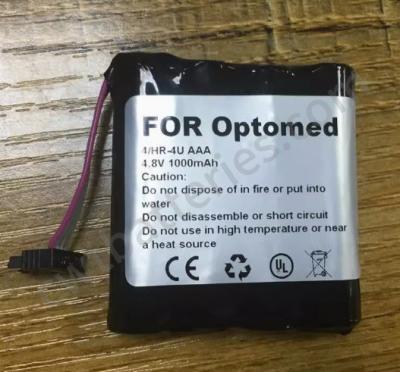4.8V 1000mAh 4 HR-4U AAA 医療用バッテリー オプトメッド スマートスクープ M5 デジタルカメラの交換