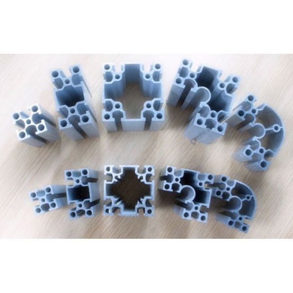 6063 Structural Aluminum Extrusions Curved T Slot Profile for 3D Printer
