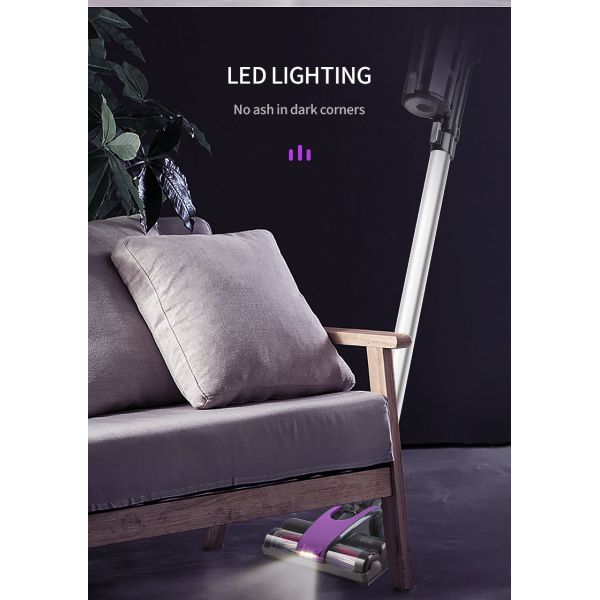 130W Rechargeable Hand Held Vacuum Cleaners 8KPA 26V