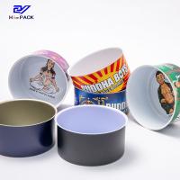 Boîte de nourriture pour chiens empilable 150 ml D73x38 mm Emballage alimentaire en fer blanc de première qualité