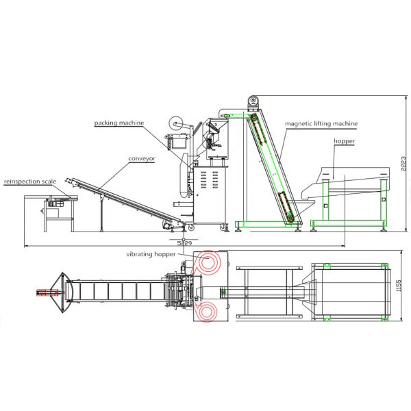 Plastic Bag Fastener Packing Machine