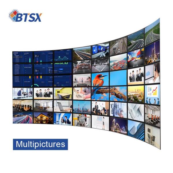 Logiciel d'ouverture de fenêtre à écran ultra-écran Gestionnaire de fenêtre Contrôleur de mur vidéo Logiciel pour panneau mural vidéo LCD