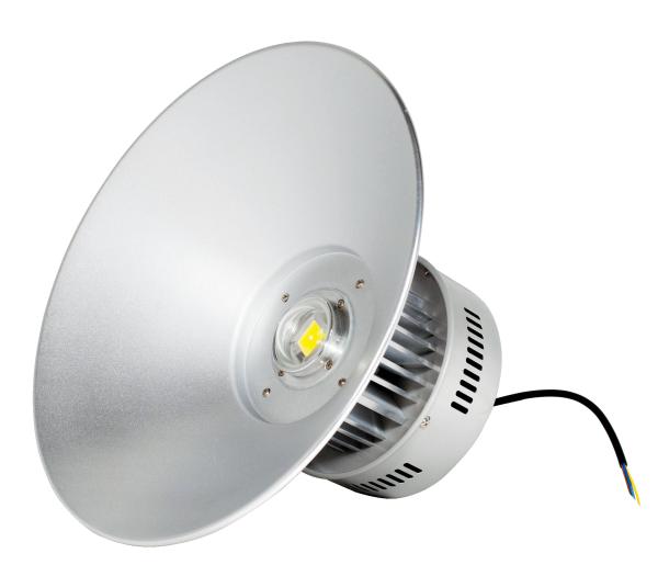 Industrial Lighting COB LED High Bay Lamp Pure White High Brightness